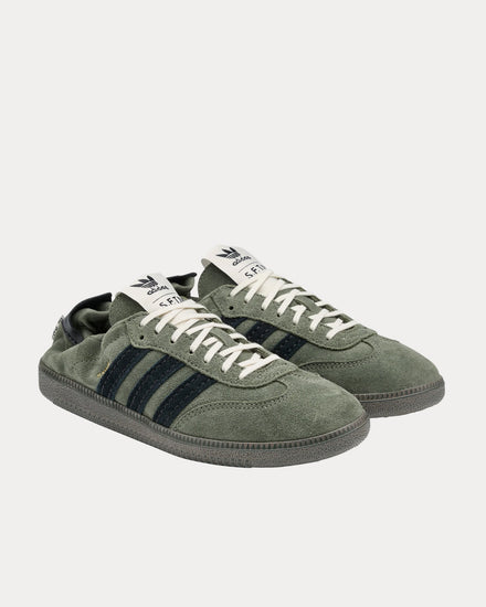 Adidas x Song for the Mute Samba OG Base Green / Core Black / Gold Metallic Low Top Sneakers - 3