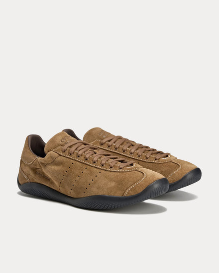 Adidas x Wales Bonner Karintha Suede Earth Strata / Utility Black Low Top Sneakers - 3