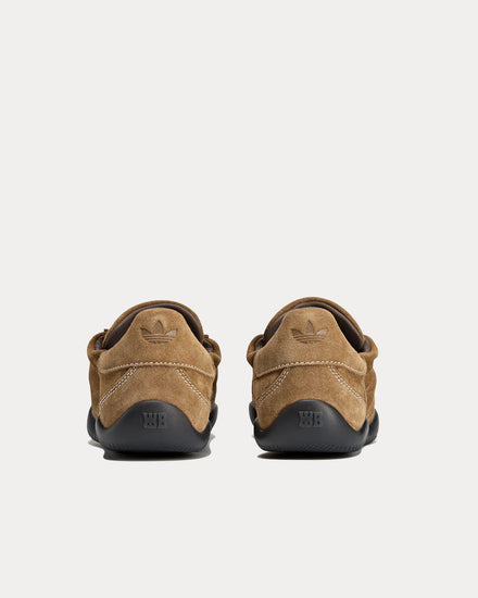 Adidas x Wales Bonner Karintha Suede Earth Strata / Utility Black Low Top Sneakers - 4