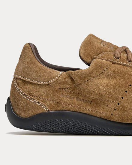 Adidas x Wales Bonner Karintha Suede Earth Strata / Utility Black Low Top Sneakers - 5