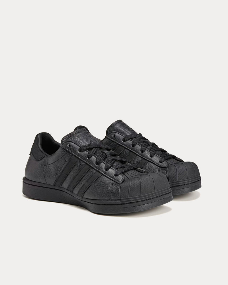 Adidas x Avavav Superstar Core Black / Core Black / Core Black Low Top Sneakers - 3