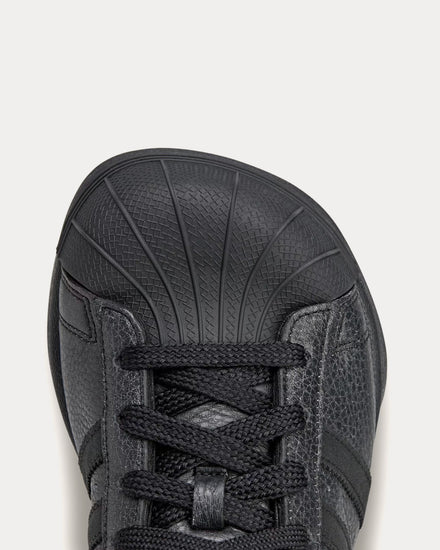 Adidas x Avavav Superstar Core Black / Core Black / Core Black Low Top Sneakers - 5