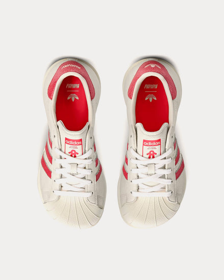 Adidas x Avavav Superstar Crystal White / Supplier Colour / Easy Yellow Low Top Sneakers - 2