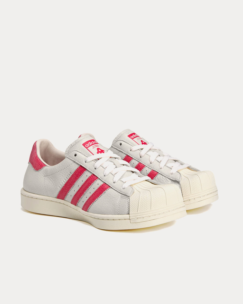 Adidas x Avavav Superstar Crystal White / Supplier Colour / Easy Yellow Low Top Sneakers - 3