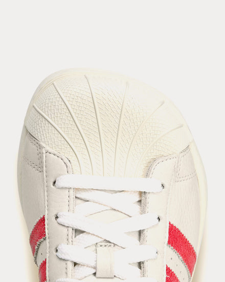 Adidas x Avavav Superstar Crystal White / Supplier Colour / Easy Yellow Low Top Sneakers - 4