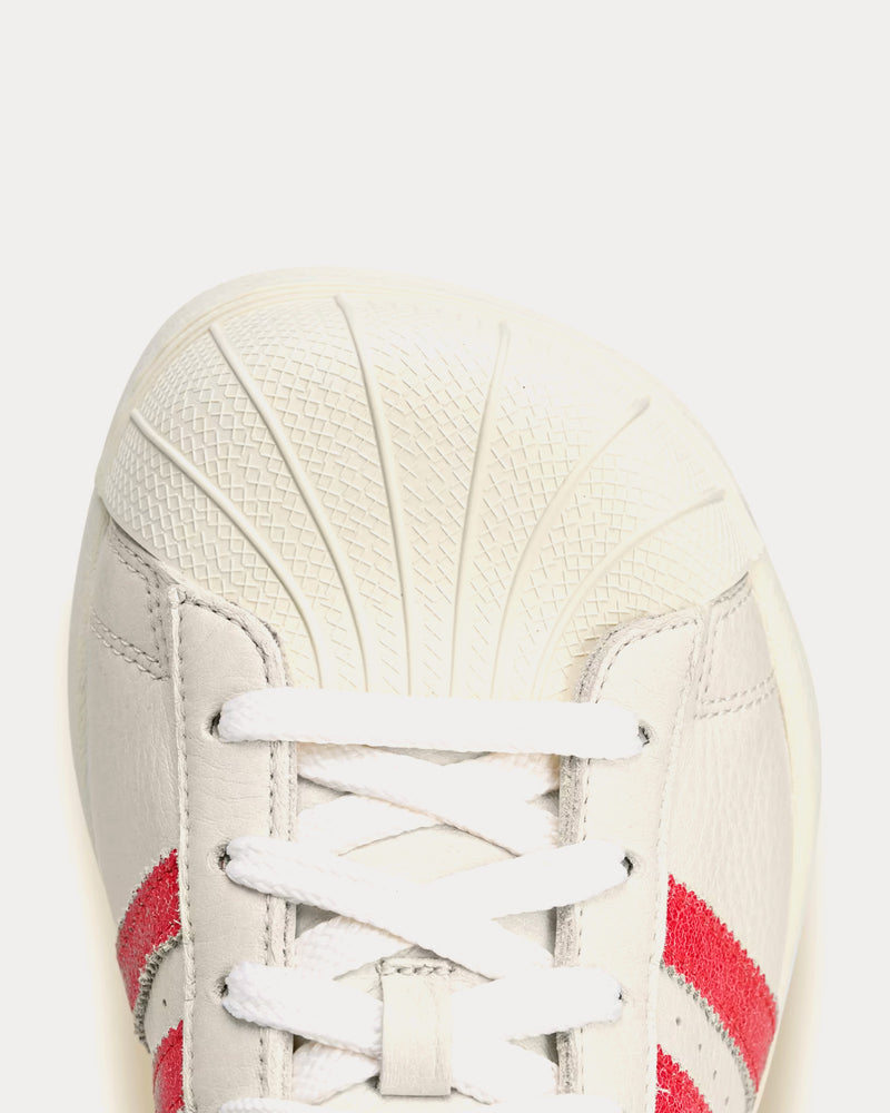 Adidas x Avavav Superstar Crystal White / Supplier Colour / Easy Yellow Low Top Sneakers - 4