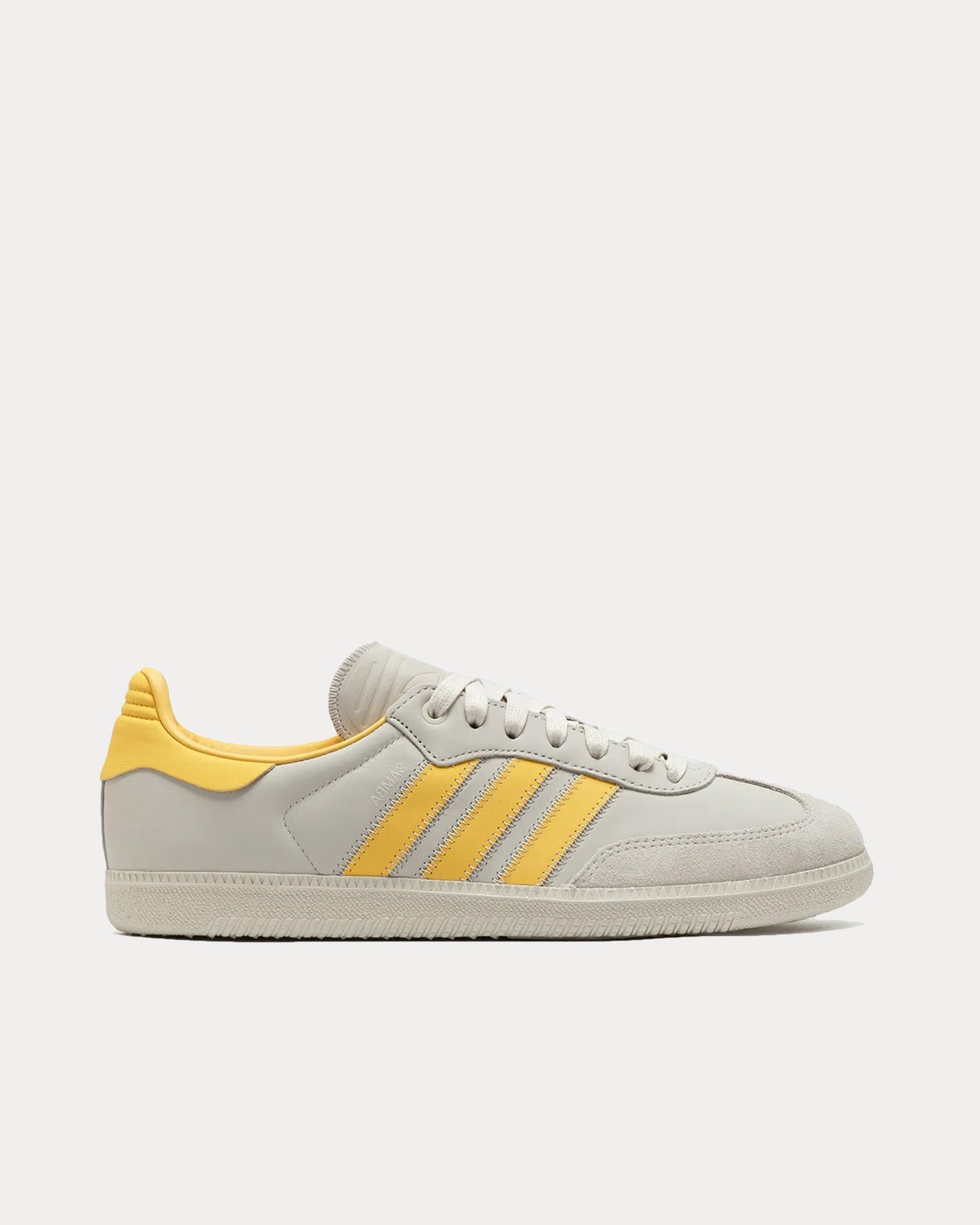 Adidas x Humanrace Unisex Samba Cloud White / Bold Gold Low Top Sneakers