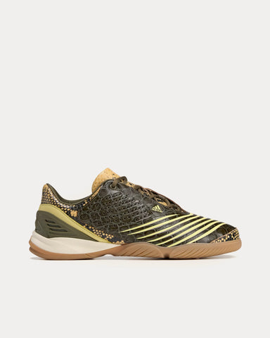 Adidas F50.7 Sala C5 Consortium Snake Powder Yellow / St Fade Ocean / Dark Cargo Low Top Sneakers
