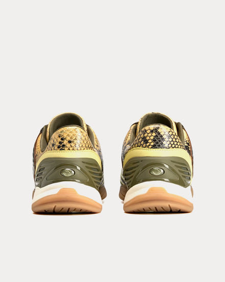 Adidas F50.7 Sala C5 Consortium Snake Powder Yellow / St Fade Ocean / Dark Cargo Low Top Sneakers - 4