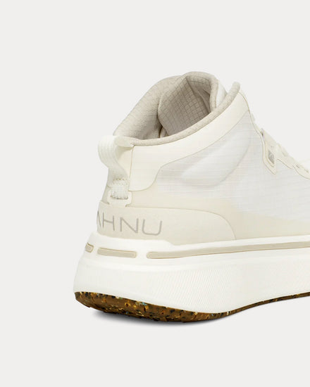 Ahnu Sequence 1 Mid White / White Mid Top Sneakers - 3