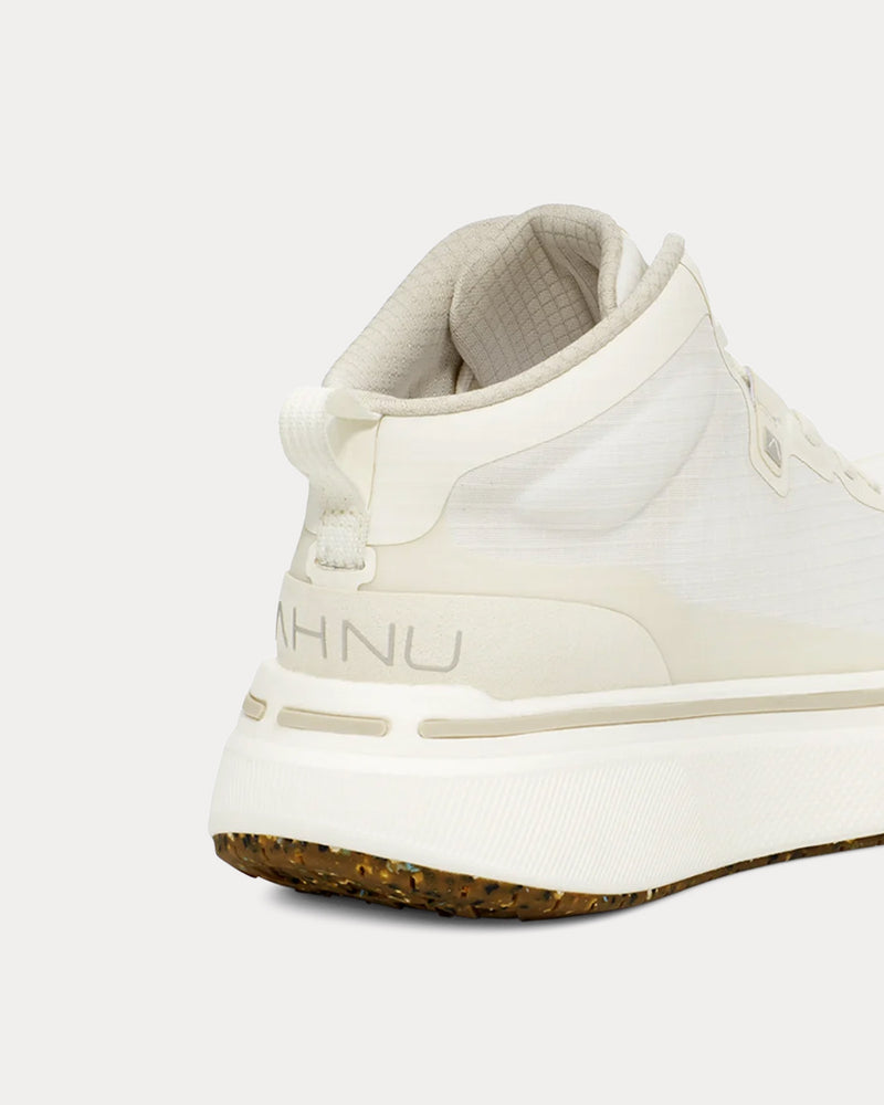 Ahnu Sequence 1 Mid White / White Mid Top Sneakers - 3