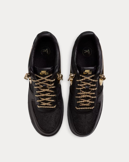 Nike x Victor Solomon Air Force 1 '07 Black Low Top Sneakers - 2
