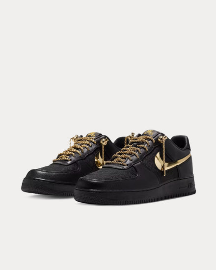 Nike x Victor Solomon Air Force 1 '07 Black Low Top Sneakers - 3