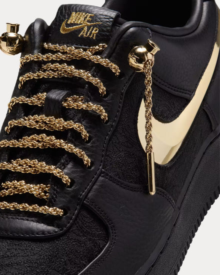 Nike x Victor Solomon Air Force 1 '07 Black Low Top Sneakers - 6