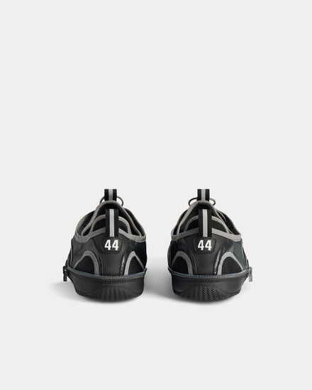 Balenciaga Pocket Gradient Black / White Slip On Sneakers - 4