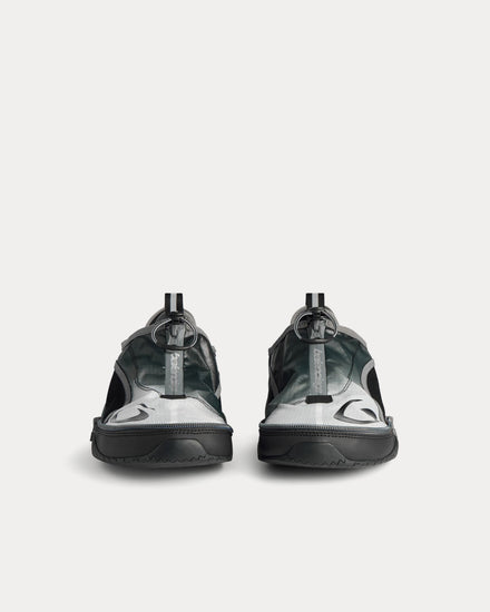 Balenciaga Pocket Gradient Black / White Slip On Sneakers - 3