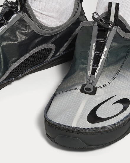 Balenciaga Pocket Gradient Black / White Slip On Sneakers - 6