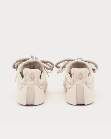 McQueen Flexion Suede Beige Low Top Sneakers - 3