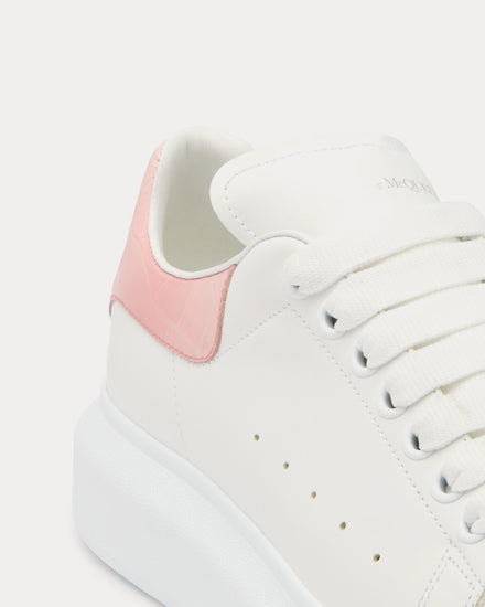 McQueen Oversized with Croc Heel White / Clay Low Top Sneakers - 4