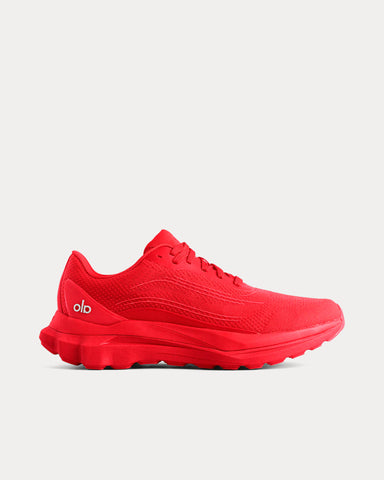 Alo Yoga Alo Runner Bright Red Running Shoes