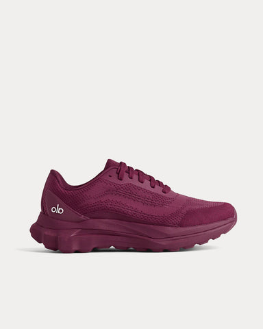 Alo Yoga Alo Runner Burgundy Running Shoes