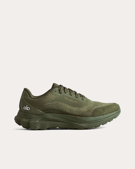 Alo Yoga Women's Alo Runner Olive Green Running Shoes