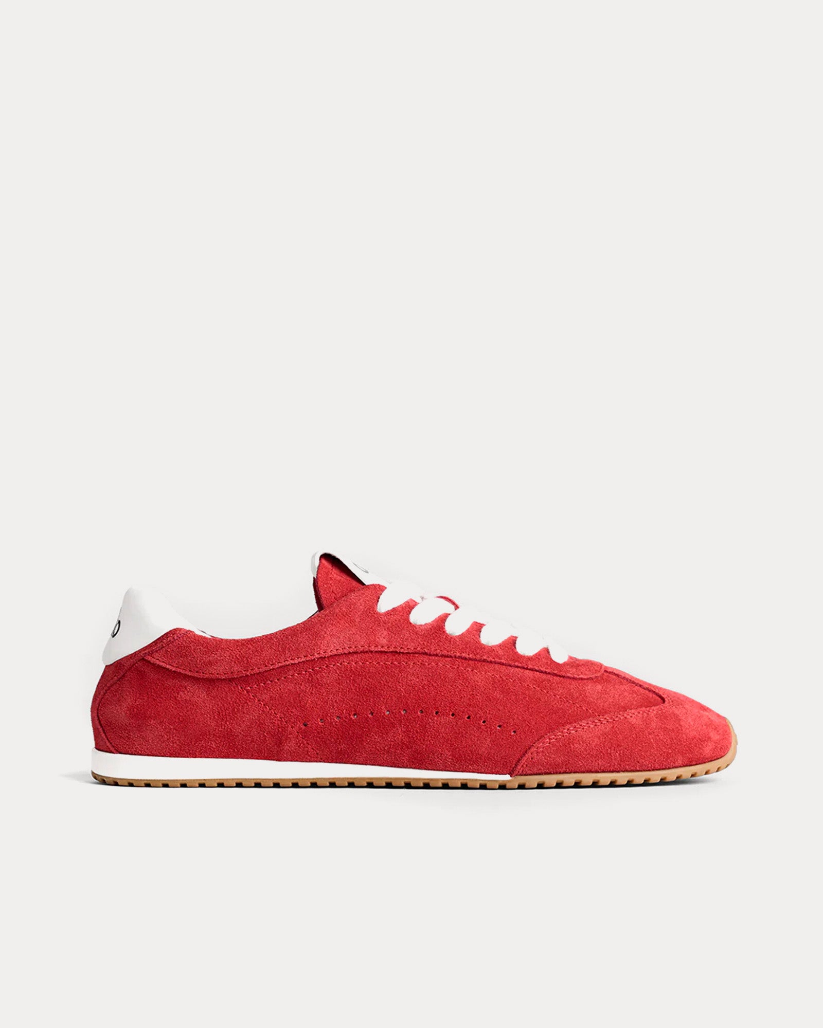 Alo Yoga Women's Alo Sunset Candy Heart Red Low Top Sneakers