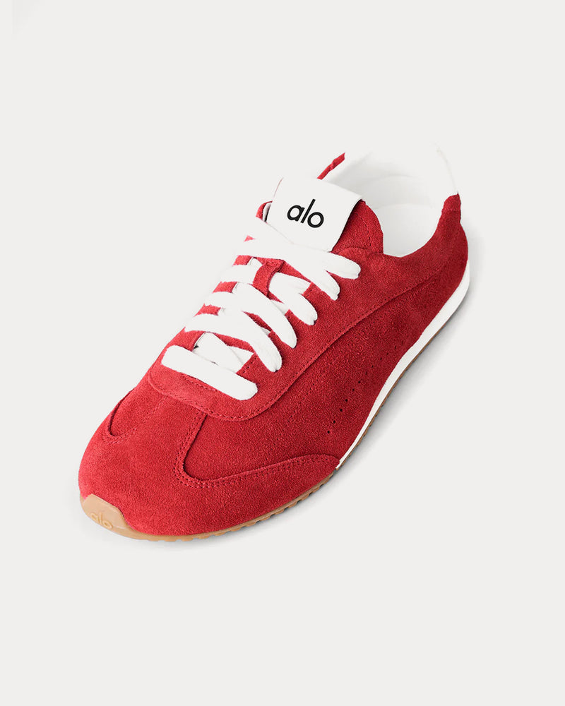 Alo Yoga Women's Alo Sunset Candy Heart Red Low Top Sneakers