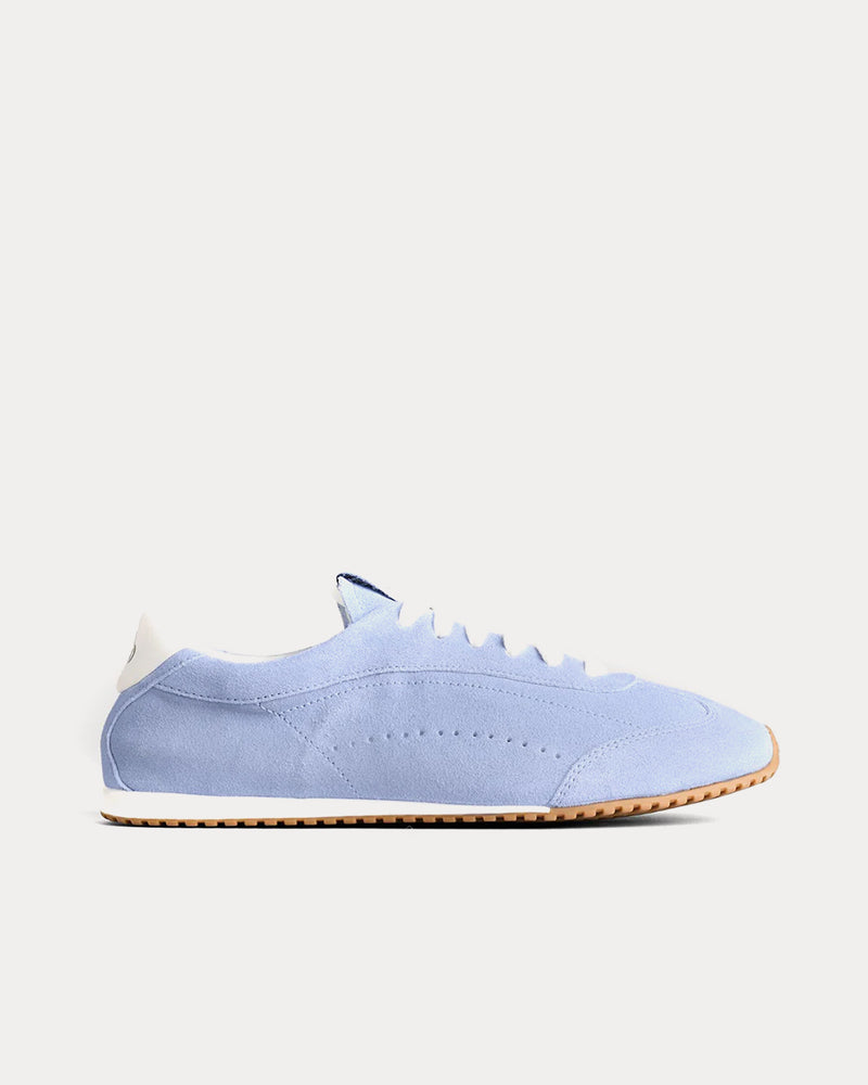 Alo Yoga Women's Alo Sunset Light Provence Blue Low Top Sneakers