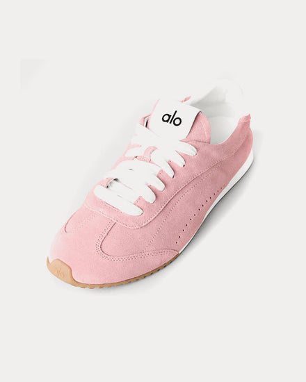 Alo Yoga Women's Alo Sunset Vintage Pink Low Top Sneakers