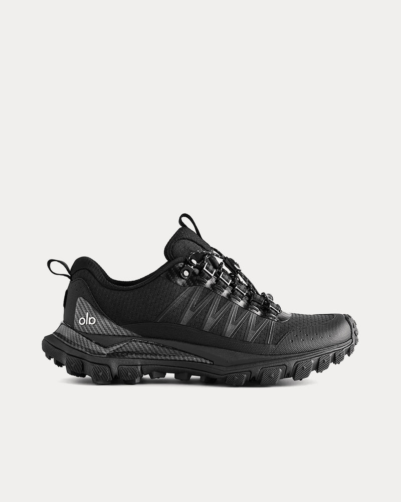 alo ブラック スニーカー Alo Yoga Women's Alo Trail Black Running Shoes