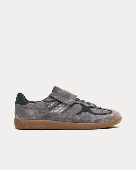 Alohas Tb.490 Club Suede & Leather Dark Grey Low Top Sneakers - 1