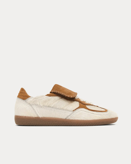 Alohas Tb.490 Club Leather Soft Tan Low Top Sneakers - 1