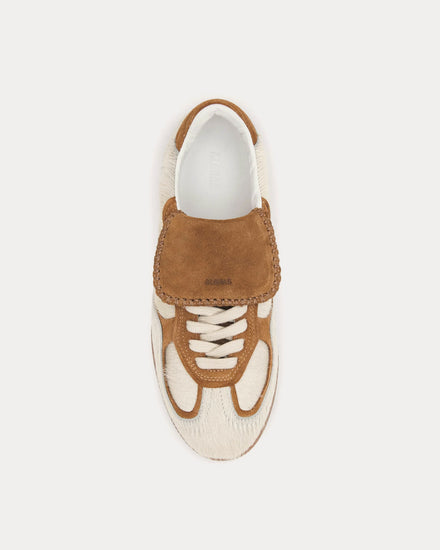 Alohas Tb.490 Club Leather Soft Tan Low Top Sneakers - 2