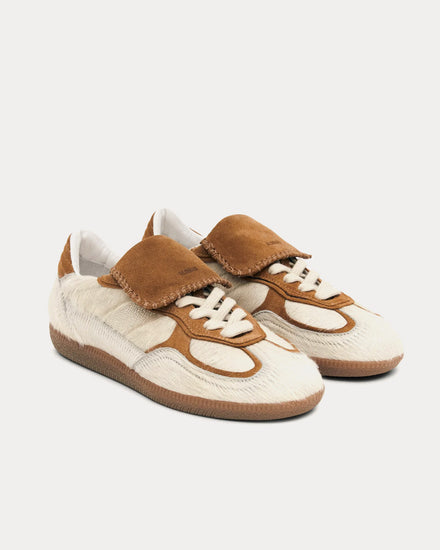 Alohas Tb.490 Club Leather Soft Tan Low Top Sneakers - 3