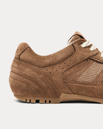 Alohas Tb.56 Suede Brown Low Top Sneakers - 3