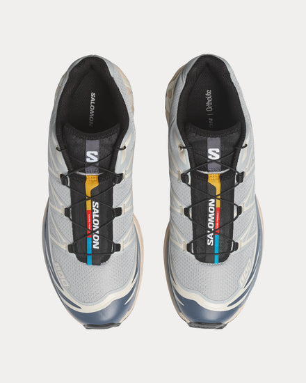 Salomon XT-6 Pearl Blue / Grisaille / Vanilla Ice Low Top Sneakers - 2