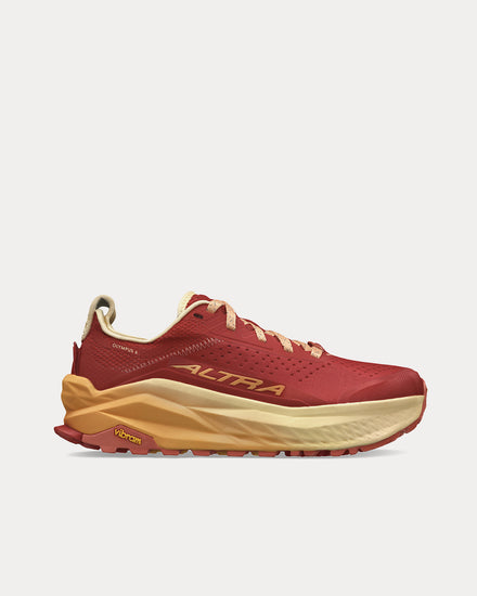 Altra Olympus 6 Red / Orange Running Shoes - 1