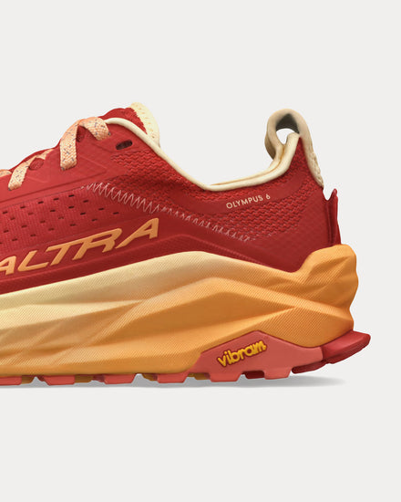 Altra Olympus 6 Red / Orange Running Shoes - 4