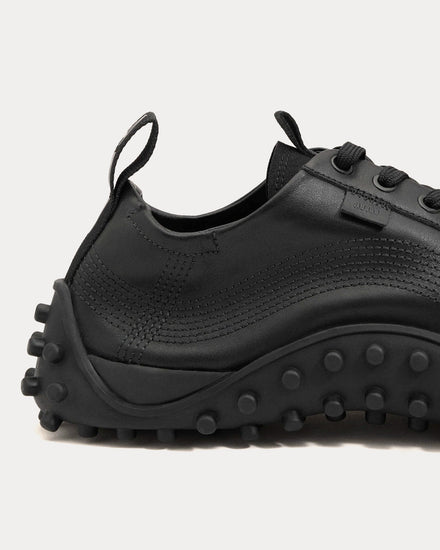 Ami Paris Mirage Cow Leather Black Low Top Sneakers - 4