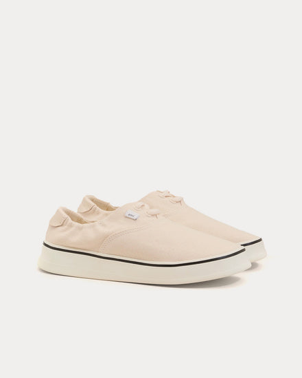 Ami Paris Tennis Cotton White Cream Low Top Sneakers - 2