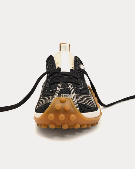 Ami Paris Mirage Mesh Black / Ivory Low Top Sneakers - 3