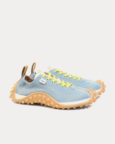 Ami Paris Mirage Mesh Sky Blue Low Top Sneakers - 2