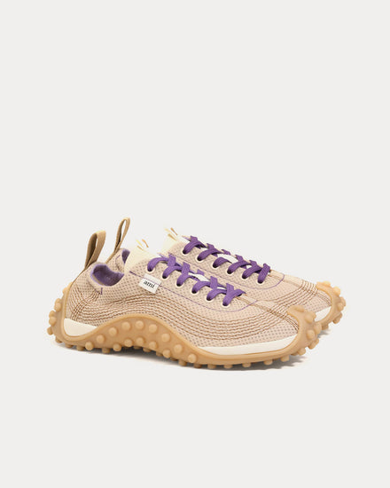 Ami Paris Mirage Mesh Ivory Low Top Sneakers - 2