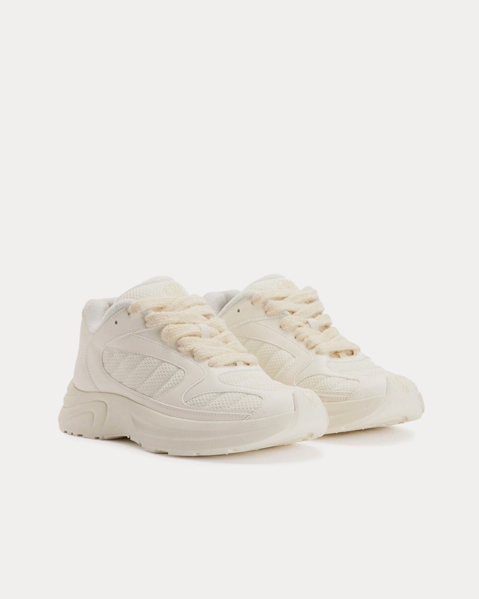 AMI - Ami Sn2023 Off White Low Top Sneakers