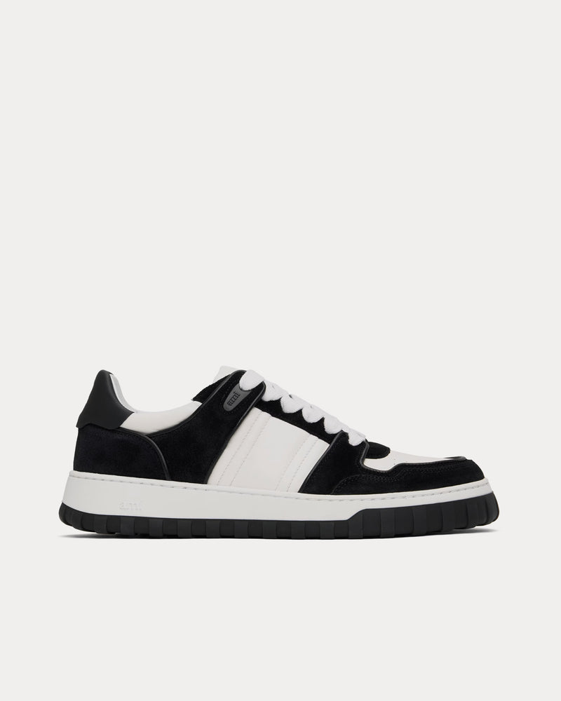 Ami Paris Walk Leather White / Black Low Top Sneakers - 1