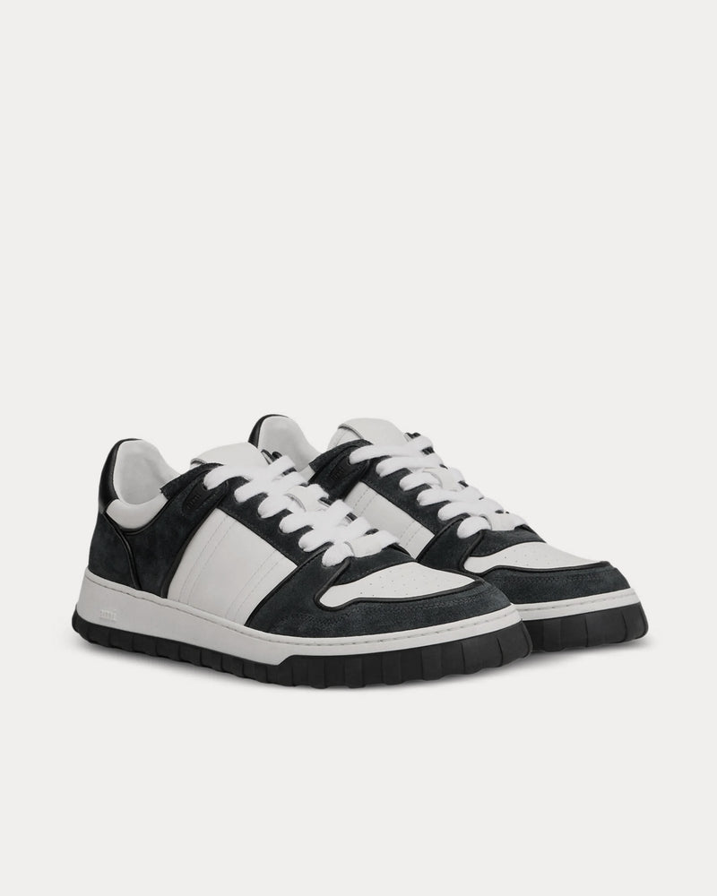 Ami Paris Walk Leather White / Black Low Top Sneakers - 3
