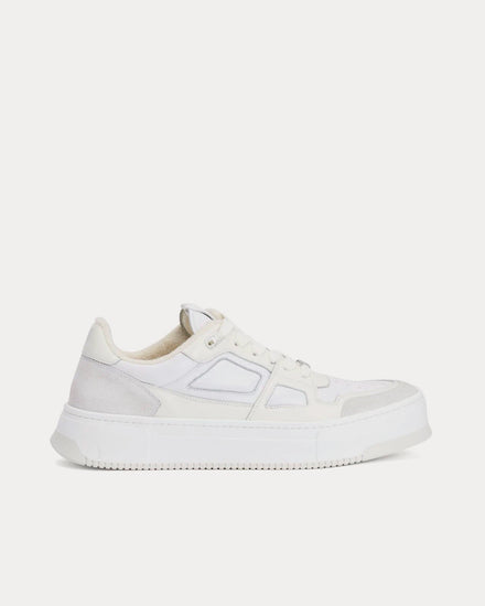 Ami Paris Arcade Leather White Low Top Sneakers - 1