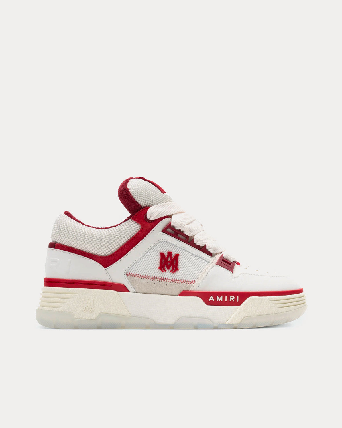AMIRI Red and White Mesh Sneakers Amiri MA-1 Crystal Red White Cream Sneaker Sz 10 (43) – The  main image 2