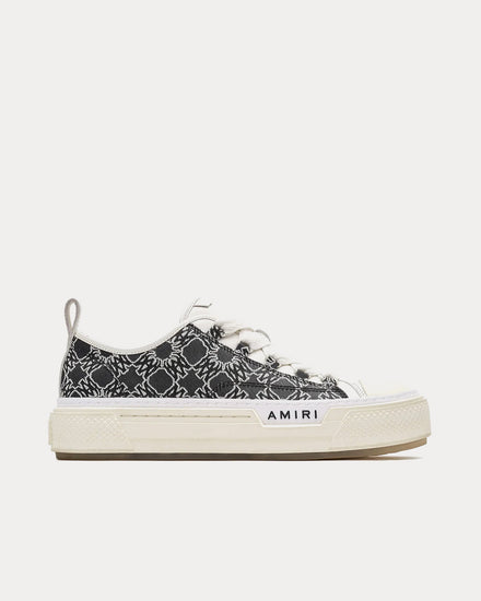 AMIRI MA Quad Court Low Black Low Top Sneakers - 1